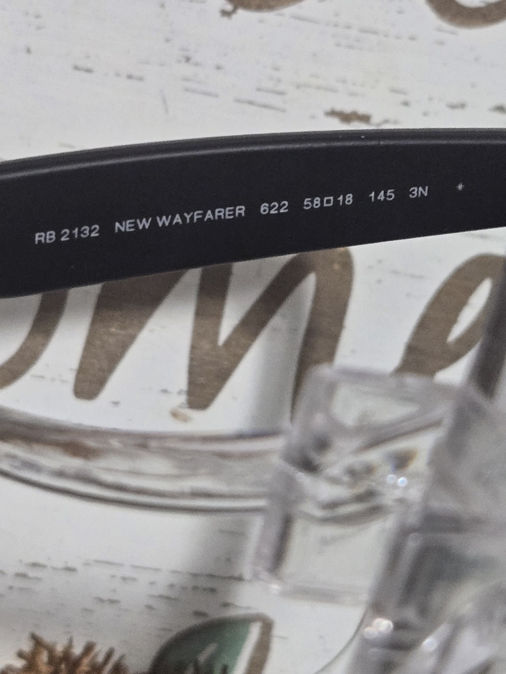 Ray-Ban Matte Black Rectangular Eyeglass Frames - Picture 6 of 7